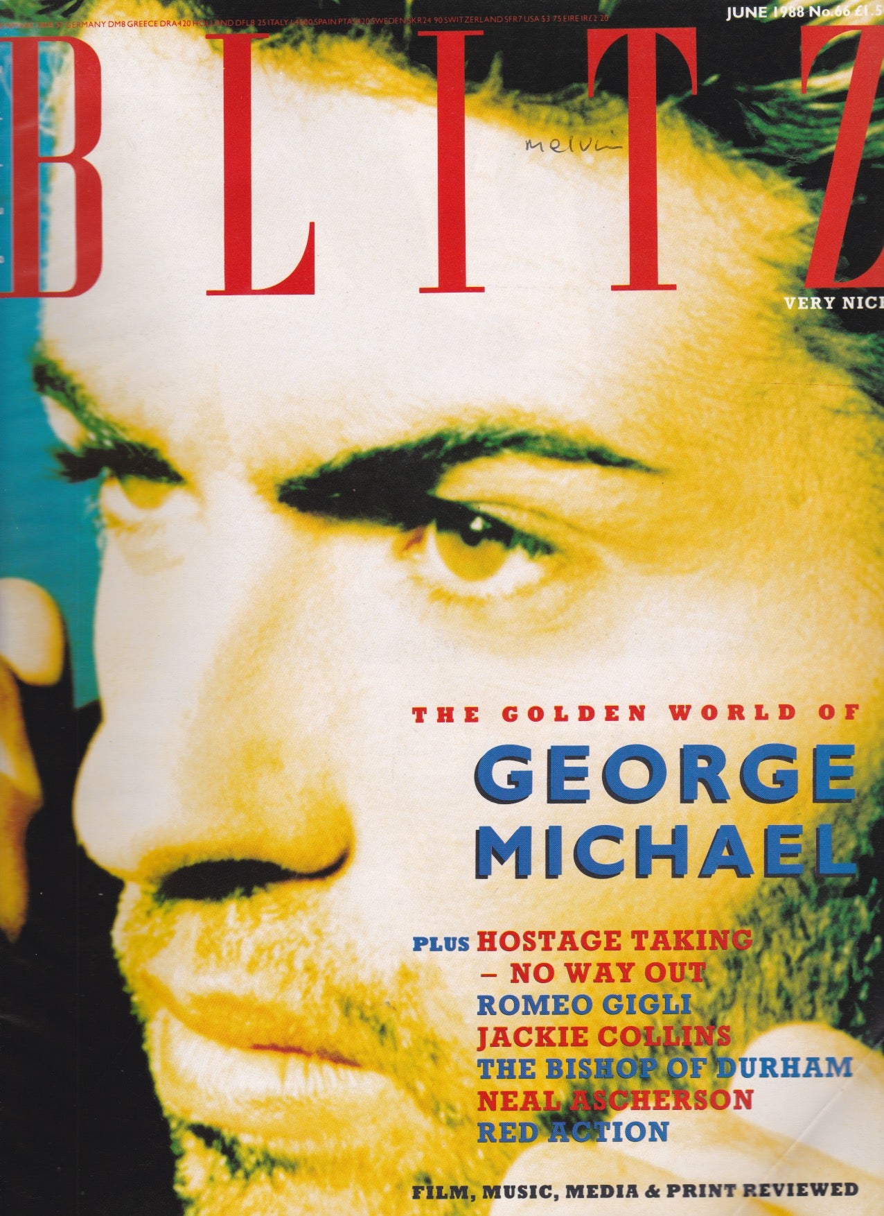 Blitz Magazine 1988 - George Michael