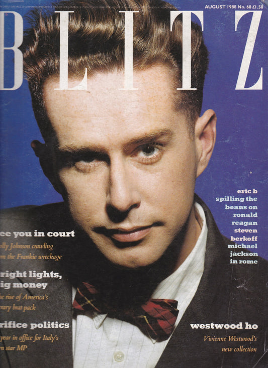 Blitz Magazine 1988 - Holly Johnson