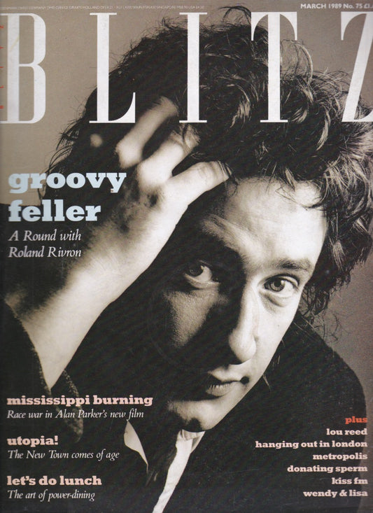 Blitz Magazine 1989 - Rowland Rivron