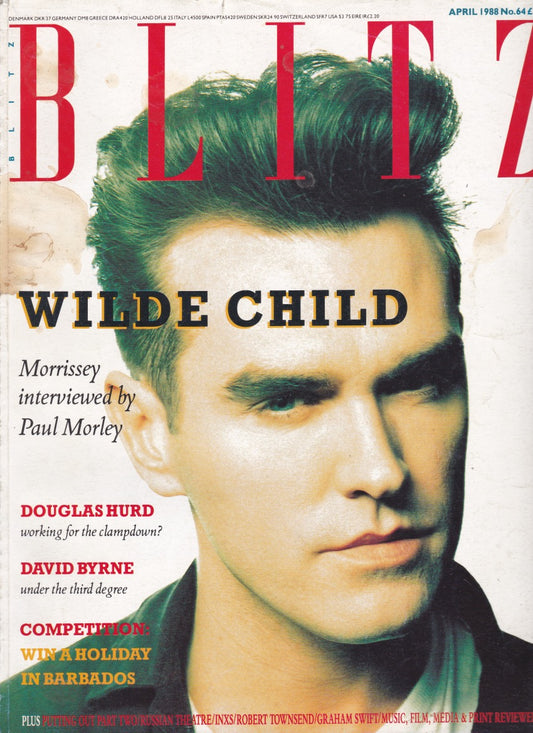 Blitz Magazine 1988 - Morrissey