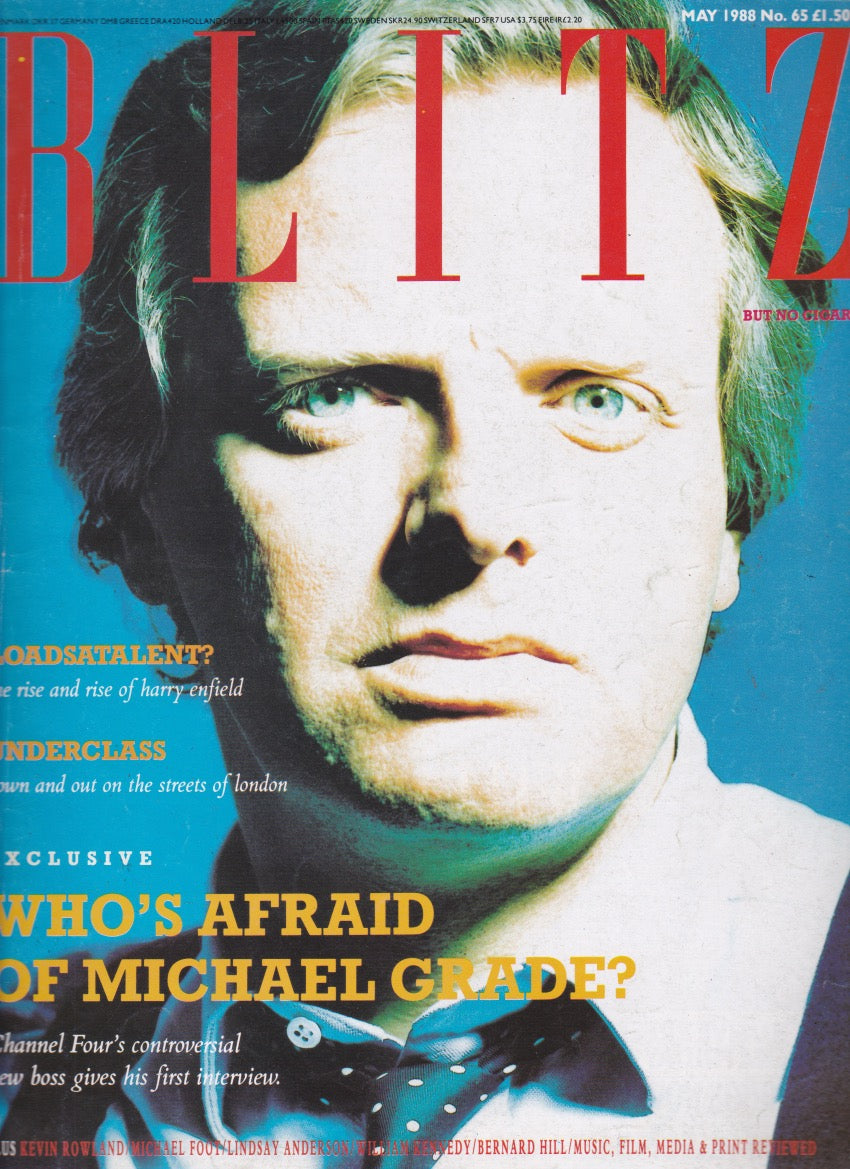 Blitz Magazine 1988 - Michael Grade