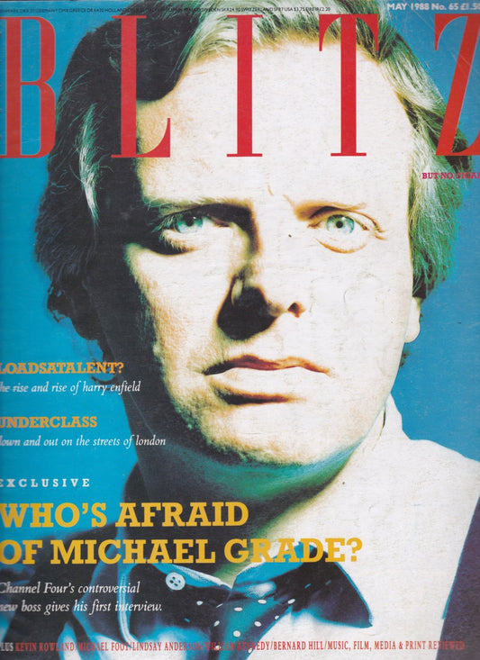 Blitz Magazine 1988 - Michael Grade