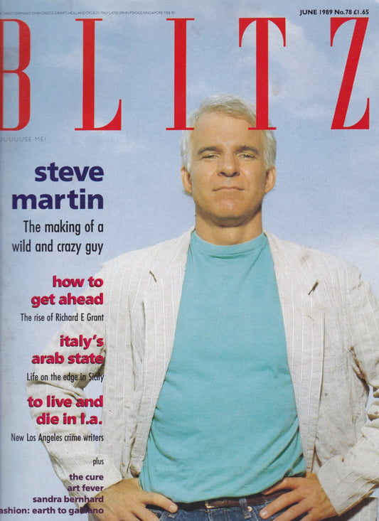 Blitz Magazine 1989 - Steve Martin