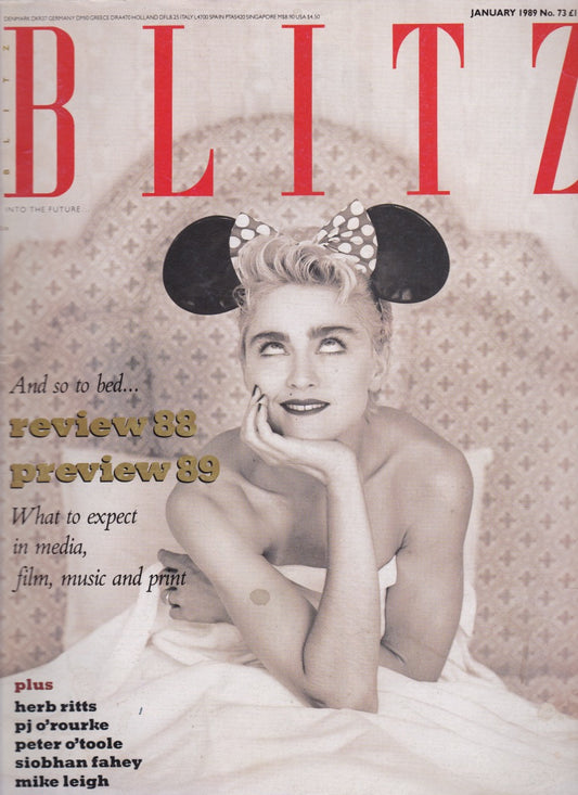 Blitz Magazine 1989 - Madonna