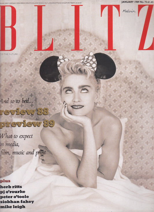 Blitz Magazine 1989 - Madonna