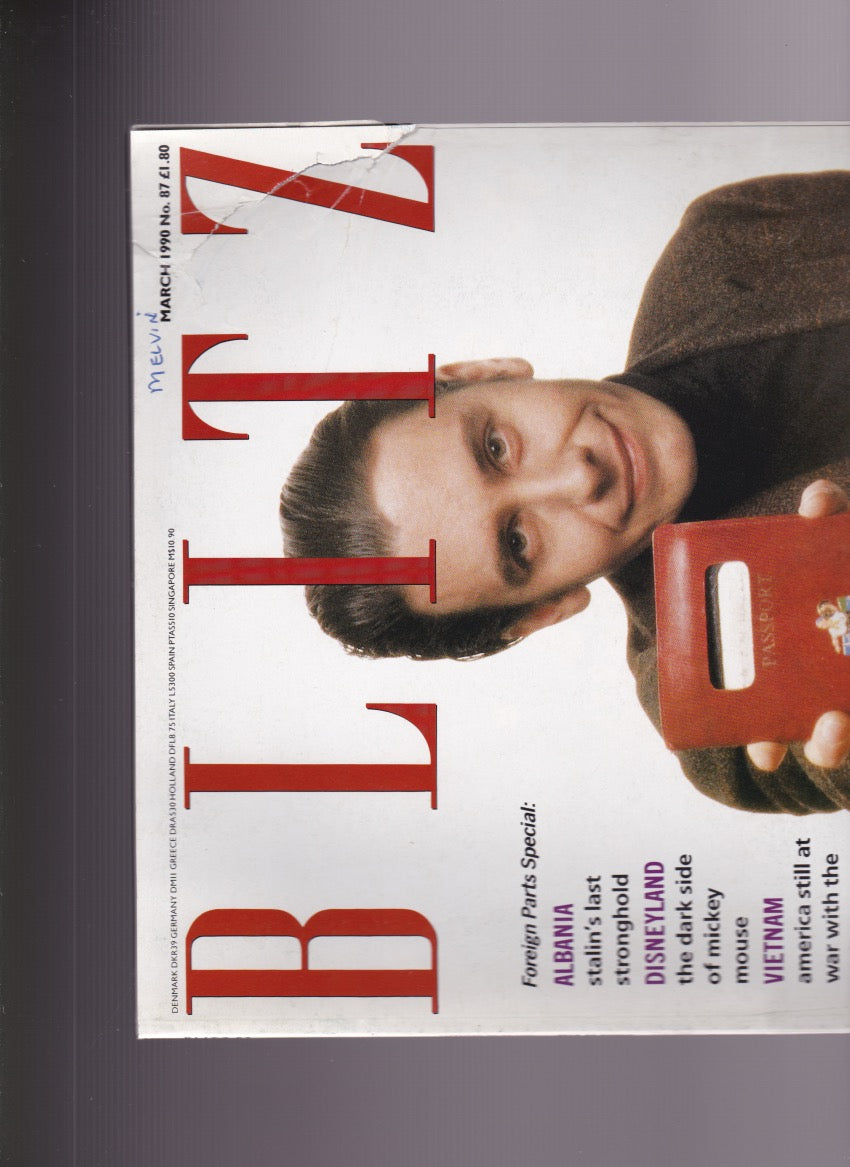 Blitz Magazine 1990 - Jools Holland