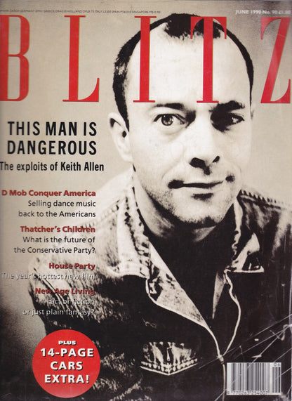 Blitz Magazine 1990 - Keith Allen