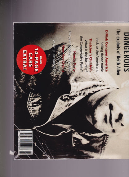 Blitz Magazine 1990 - Keith Allen