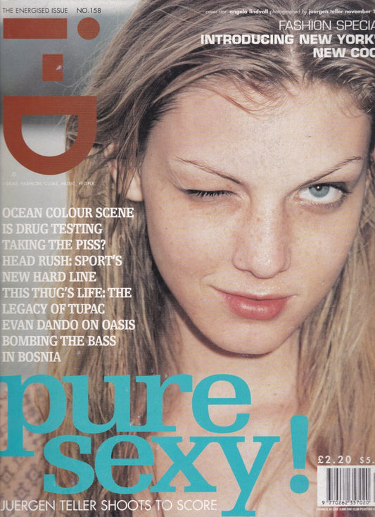 I-D Magazine 158 - Angela Lindvall 1996
