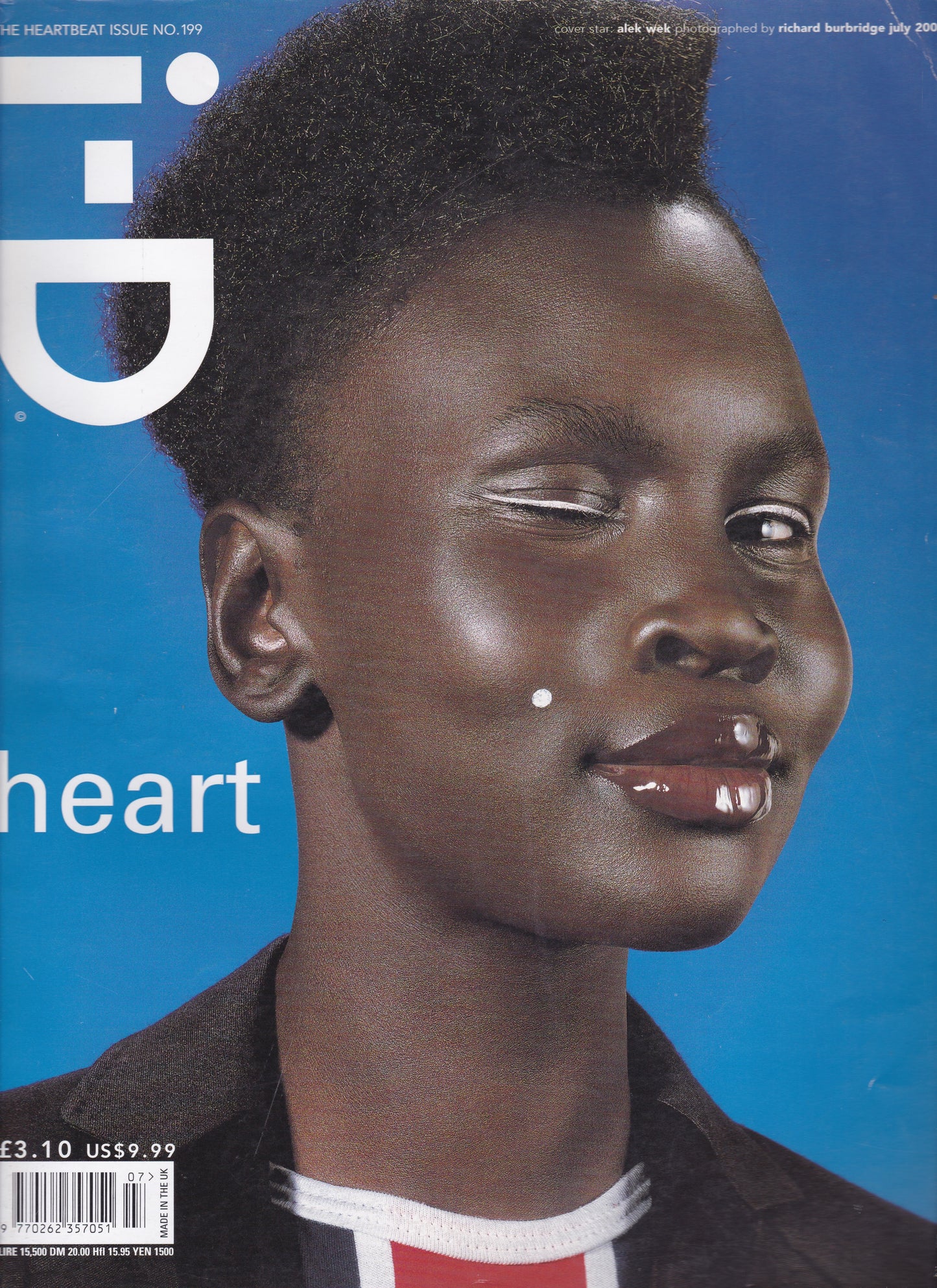 I-D Magazine 199 - Alek Wek 2000