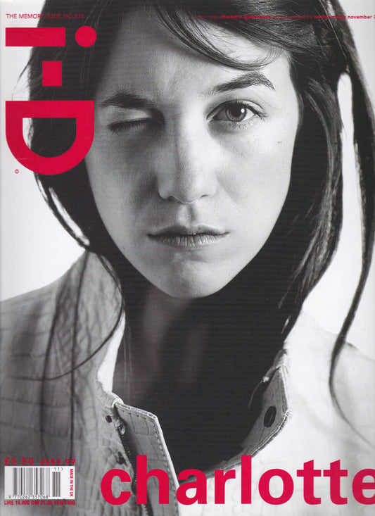I-D Magazine 215 - Charlotte Gainsbourg 2001