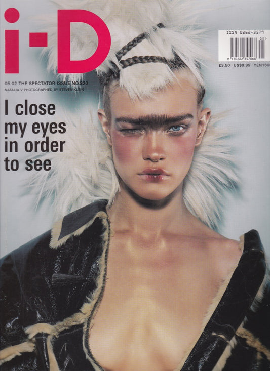 I-D Magazine 220 - Natalia Vodianova 2002