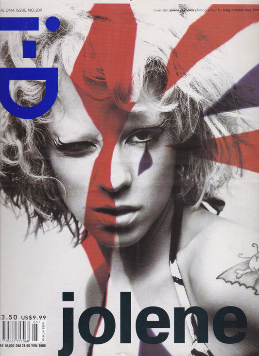 I-D Magazine 209 - Jo Reynolds 2001