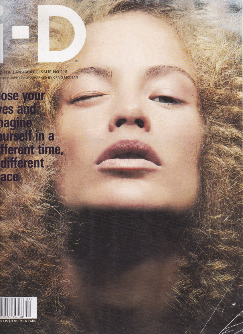 I-D Magazine 218 - Carolyn Murphy 2002