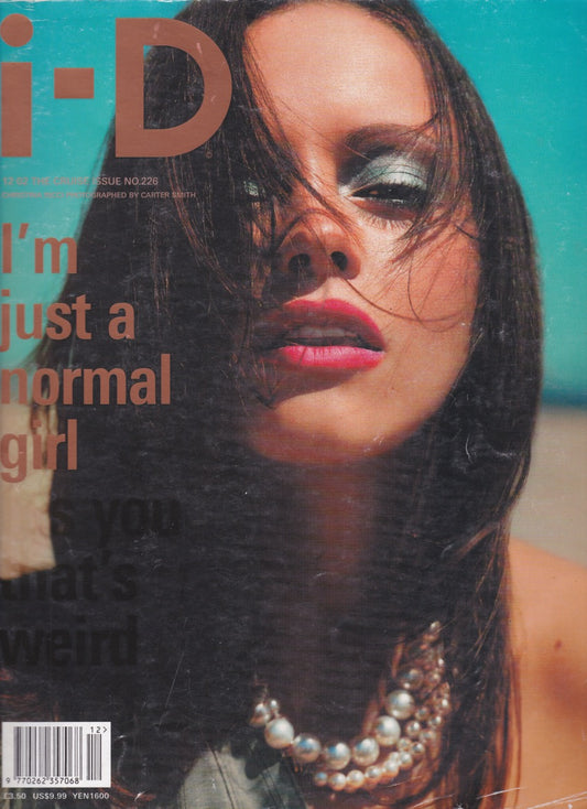 I-D Magazine 226 - Christina Ricci 2002