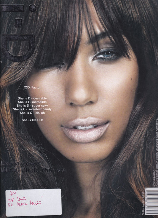 I-D Magazine 294 - Leona Lewis 2008