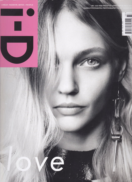 I-D Magazine 333 - Sasha Pivovarova