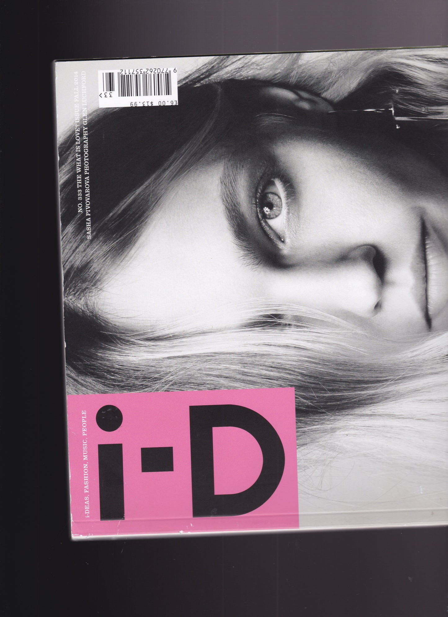 I-D Magazine 333 - Sasha Pivovarova