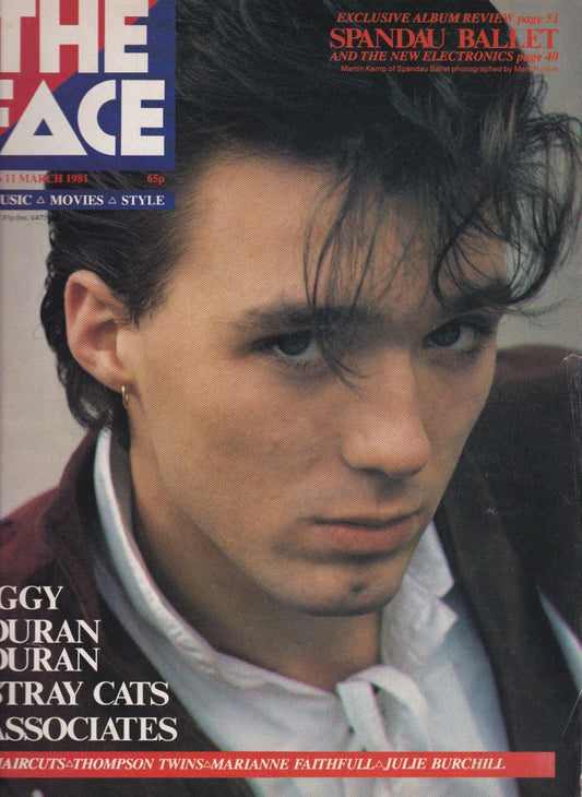 The Face Magazine 1981 - Martin Kemp