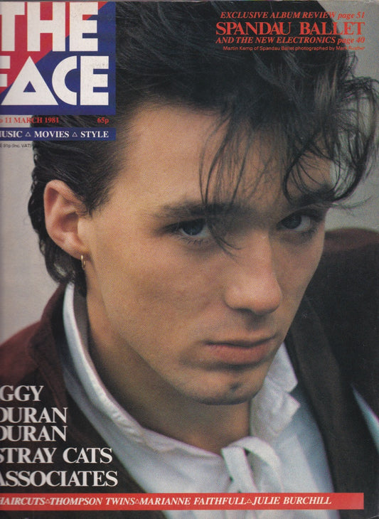 The Face Magazine 1981 - Martin Kemp