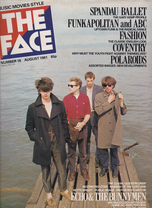 The Face Magazine 1981 - Echo And The Bunnymen