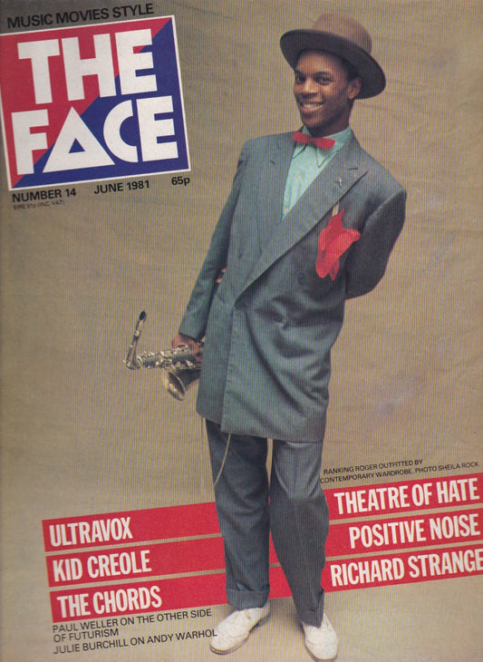 The Face Magazine 1981 - Ranking Roger