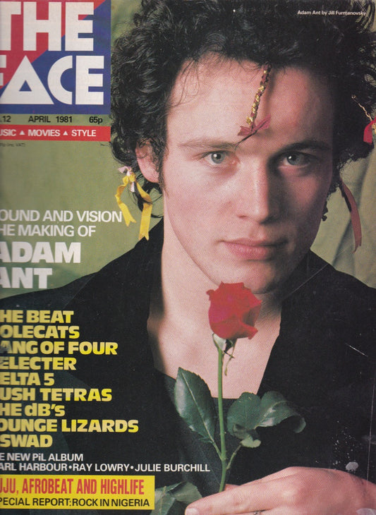 The Face Magazine 1981 - Adam Ant