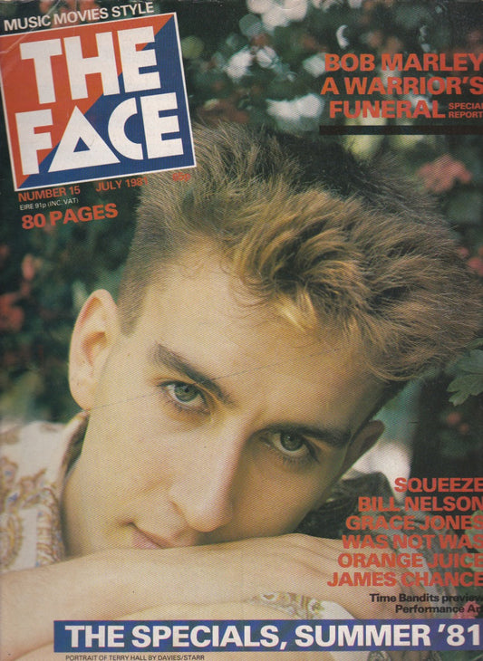 The Face Magazine 1981 - Terry Hall