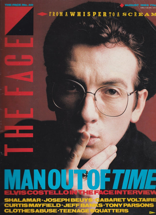 The Face Magazine 1983 - Elvis Costello