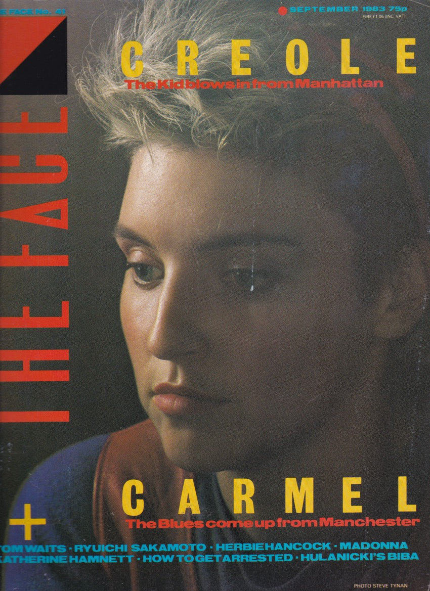 The Face Magazine 1983 - Carmel