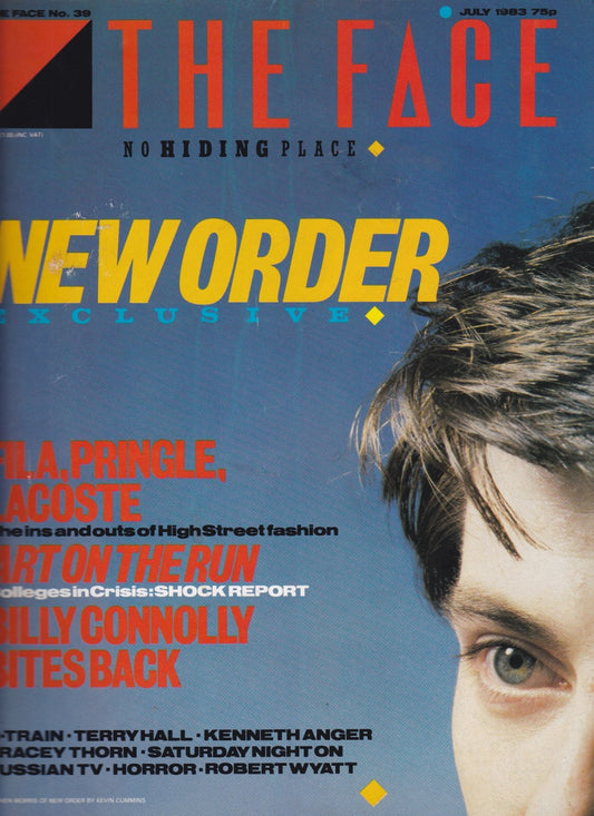 The Face Magazine 1983 - New Order
