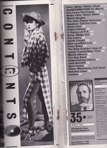 The Face Magazine 1983 - John Cleese