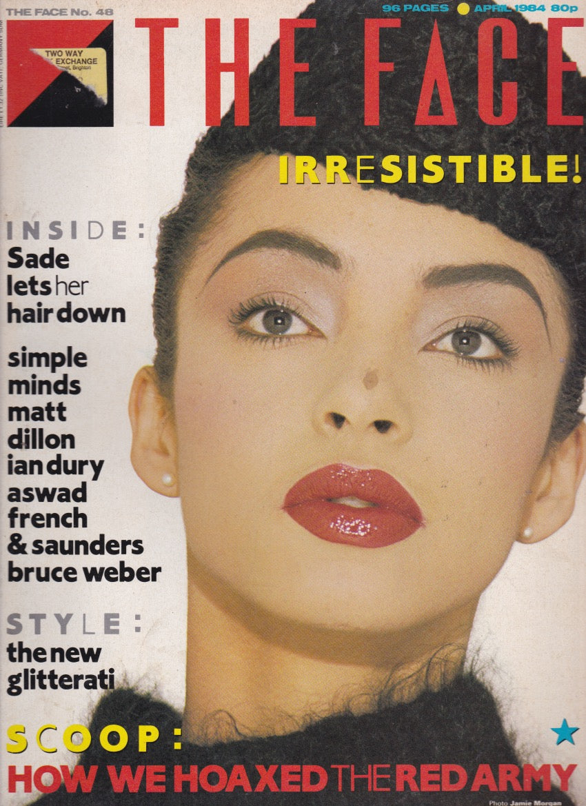 The Face Magazine 1984 - Sade