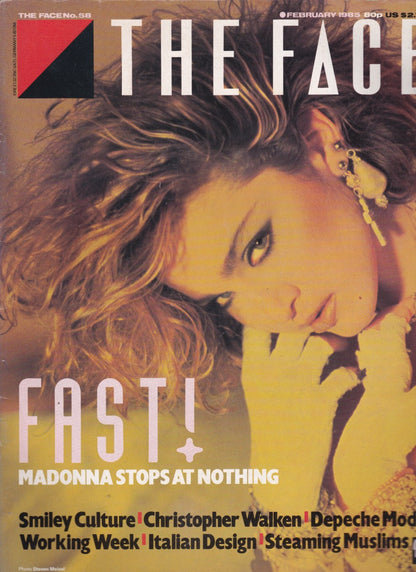 The Face Magazine 1985 - Madonna
