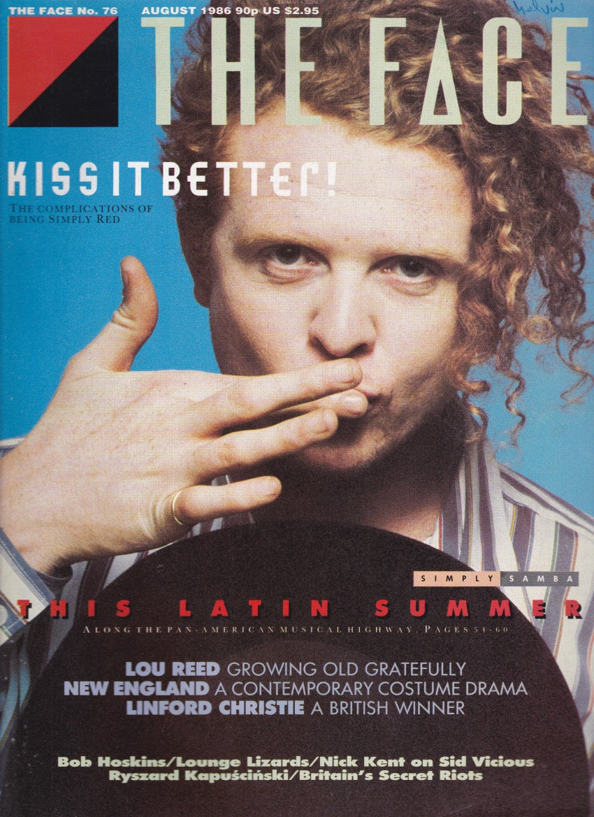 The Face Magazine 1986 - Mick Hucknall