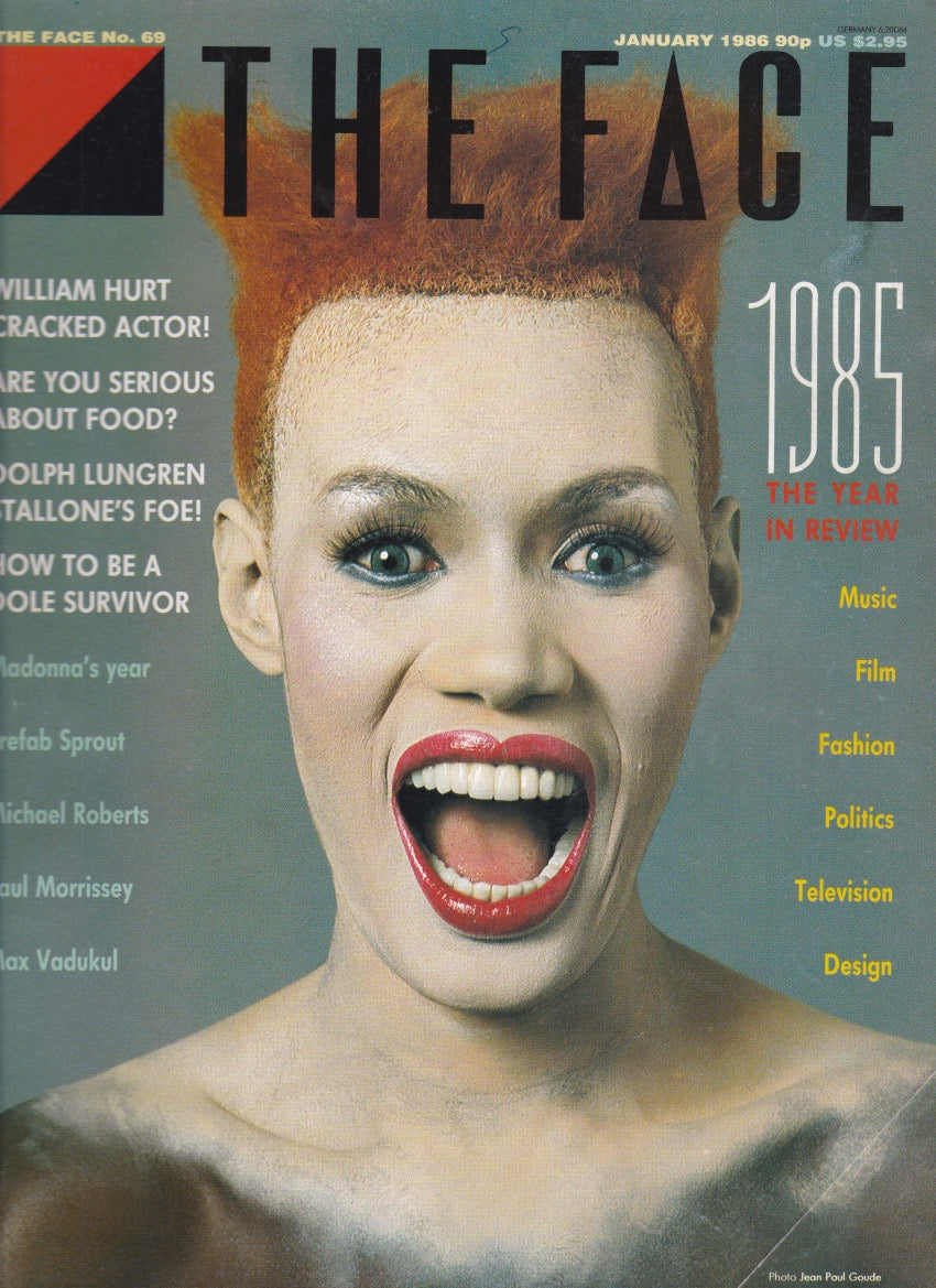 The Face Magazine 1986 - Grace Jones