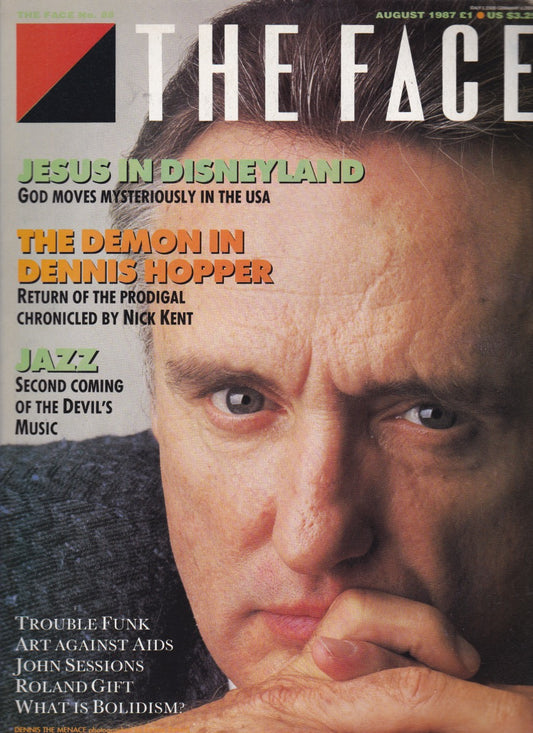The Face Magazine 1987- Dennis Hopper