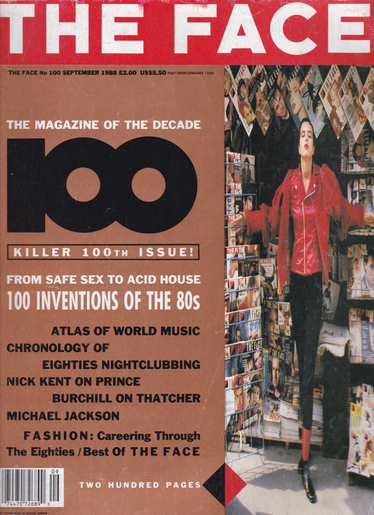 The Face Magazine September 1988 - Issue 100