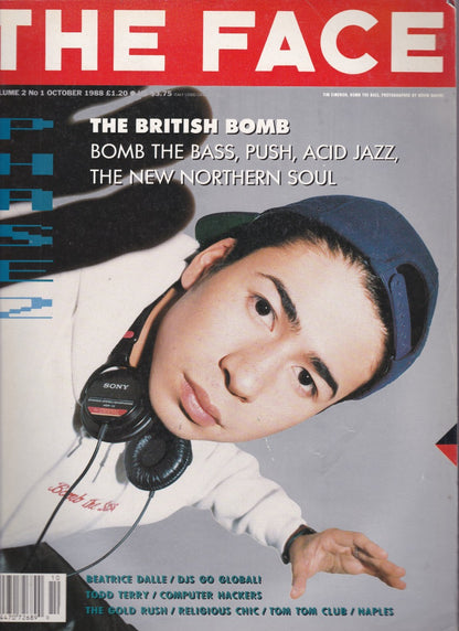 The Face Magazine 1988 - Bomb The Bass