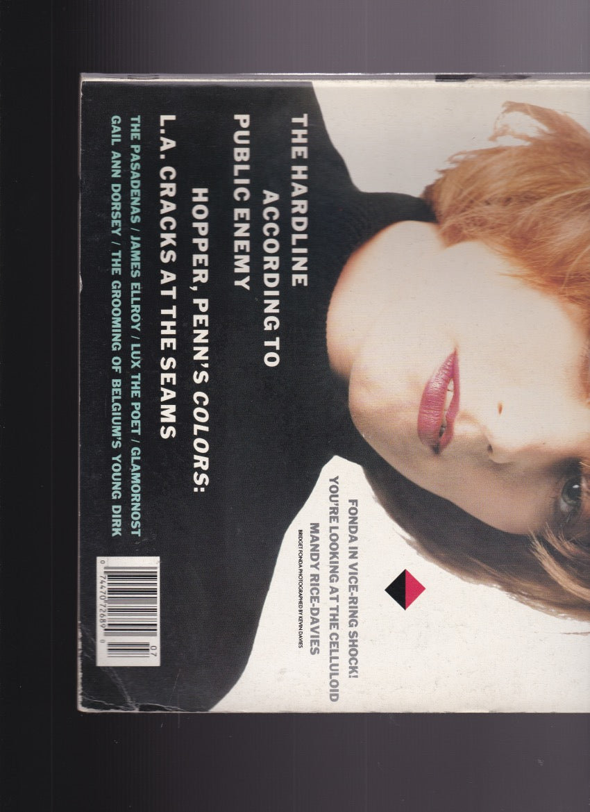 The Face Magazine 1988 - Bridget Fonda