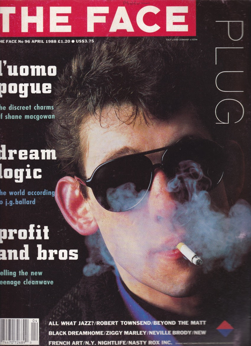 The Face Magazine 1988 - Shane MacGowan