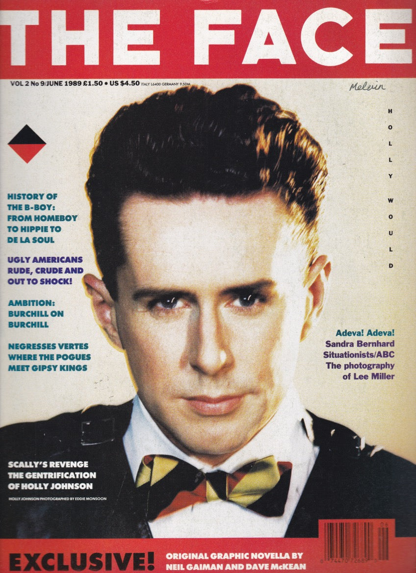 The Face Magazine 1989 - Holly Johnson