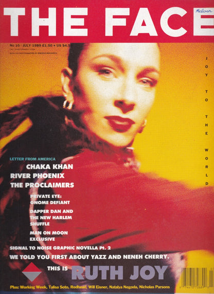 The Face Magazine 1989 - Ruth Joy