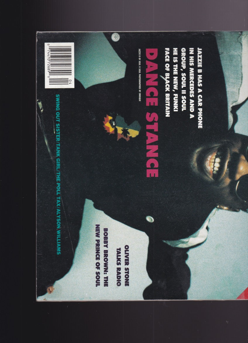 The Face Magazine 1989 - Soul II Soul