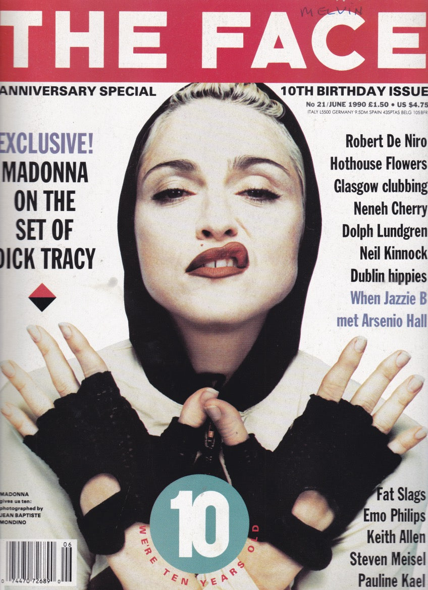 The Face Magazine 1990 - Madonna