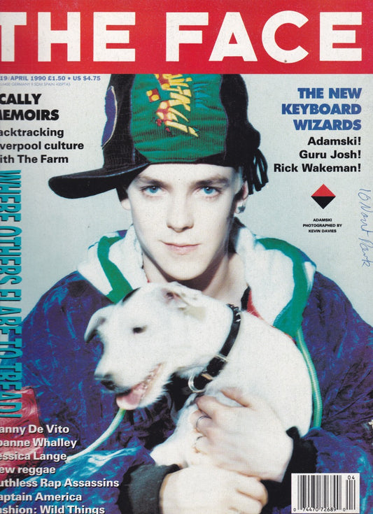 The Face Magazine 1990 - Adamski