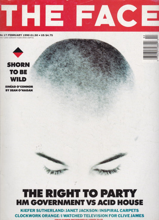The Face Magazine 1990 - Sinead O'Connor