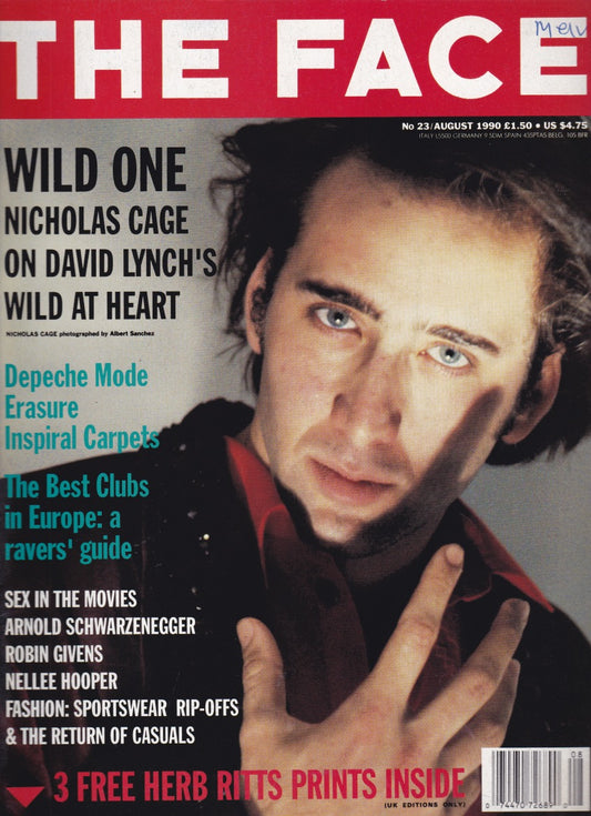 The Face Magazine 1990 - Nicolas Cage