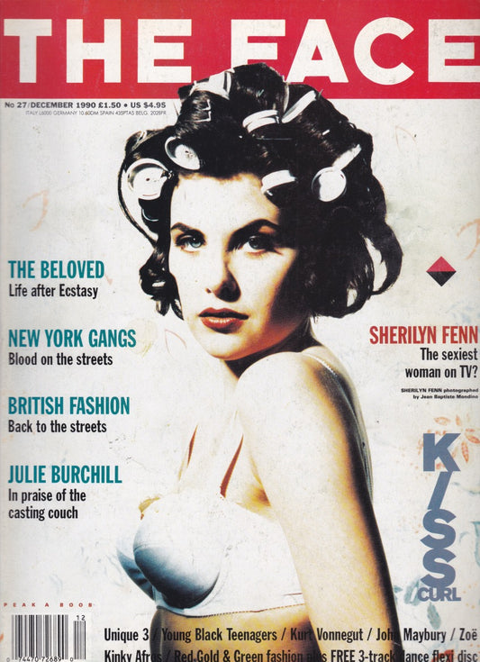 The Face Magazine 1990 - Sherilyn Fenn