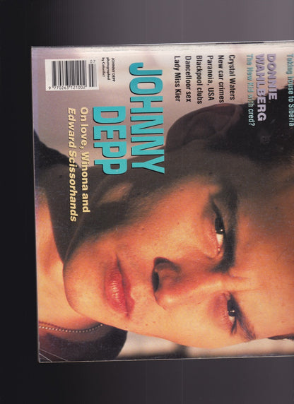 The Face Magazine Johnny Depp - 1991